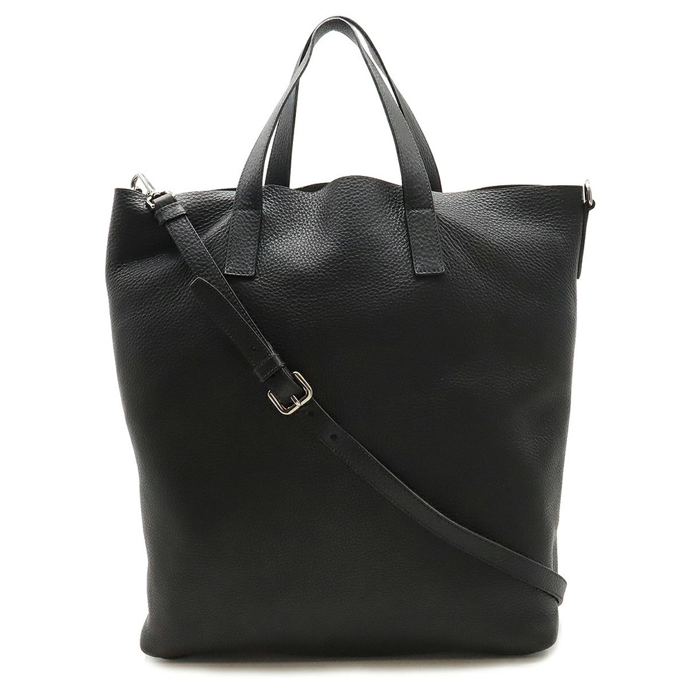 Prada Tote Tessuto Saffiano Bag Crossbody Leather NERO Black